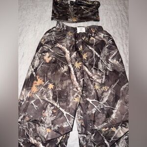 SHEIN Camouflage Track Pants